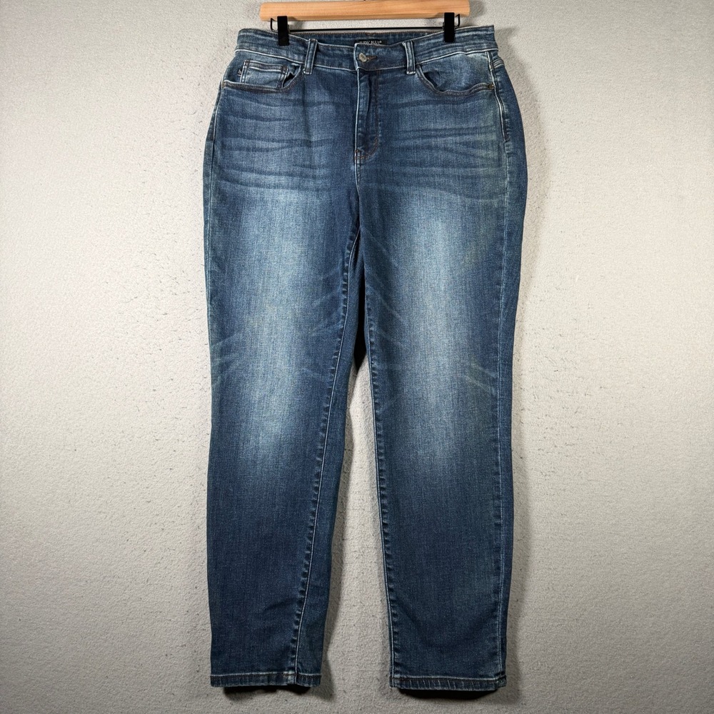 Judy Blue Slim Fit High Rise‎ Medium Wash Jeans 16W JB82428DK-PL Comfort Stretch